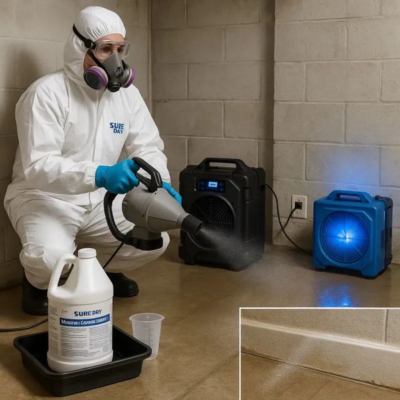 Sanitization and Odor Removal process in Connellsville, PA