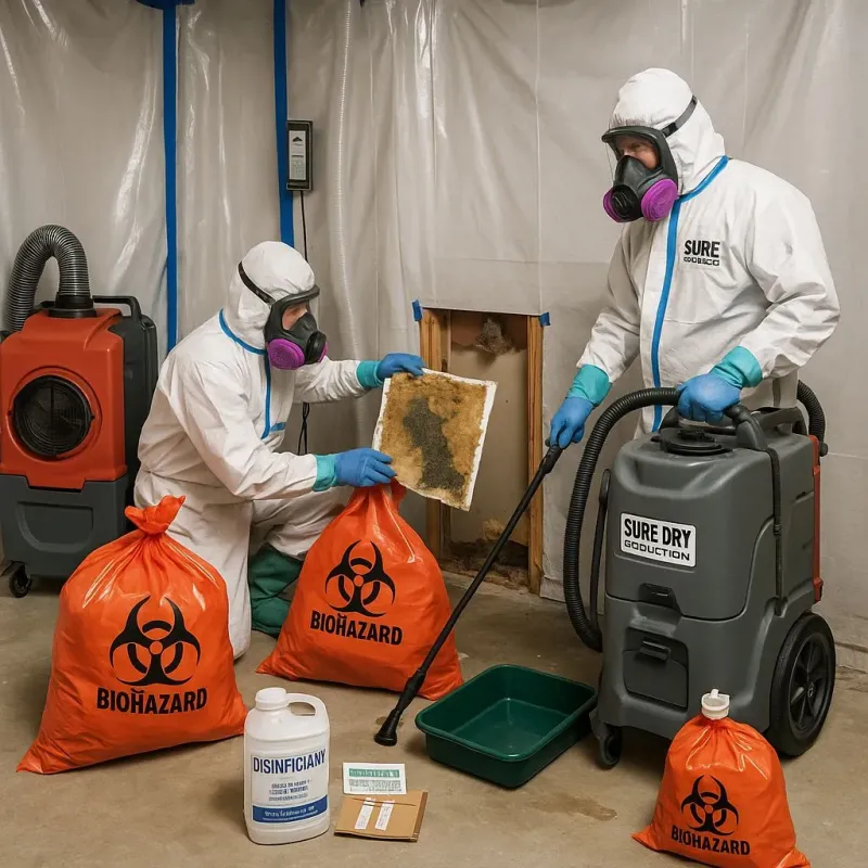 Contaminated Water Handling Protocols process in Connellsville, PA