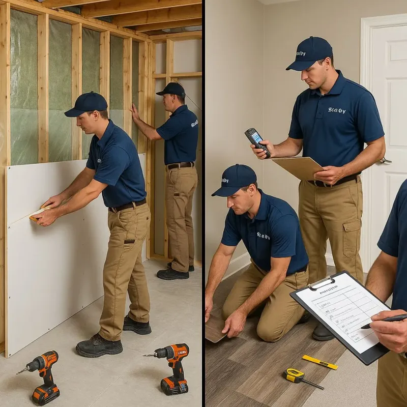 Repairs and Reconstruction process in Connellsville, PA